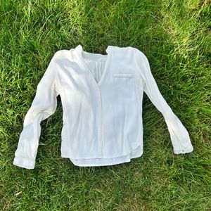 Formal White Blouse